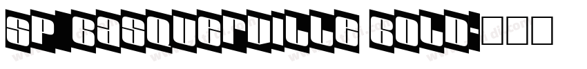 SP_Basquerville Bold字体转换